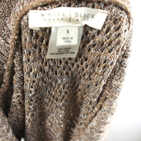 White house black market tweed sleeveless sweater size S - Picture 3 of 4